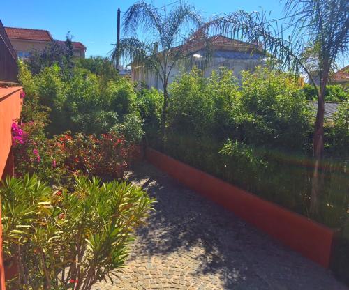 Taman di luar Villa du Cros
