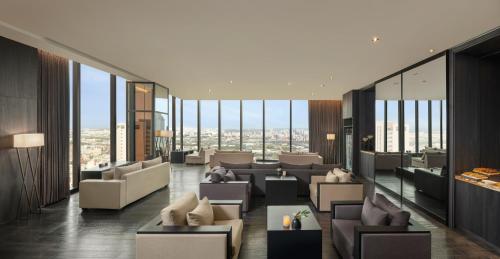 Un lugar para sentarse en THE LIN Hotel