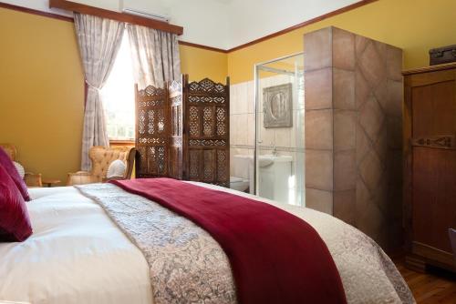 Katil atau katil-katil dalam bilik di Bethulie Guest Farm
