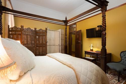 Katil atau katil-katil dalam bilik di Bethulie Guest Farm