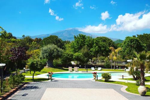 Πισίνα στο ή κοντά στο B&B Blanc Maison Etna Relais & Charme