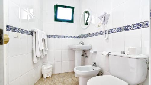Kylpyhuone majoituspaikassa Las Faluas