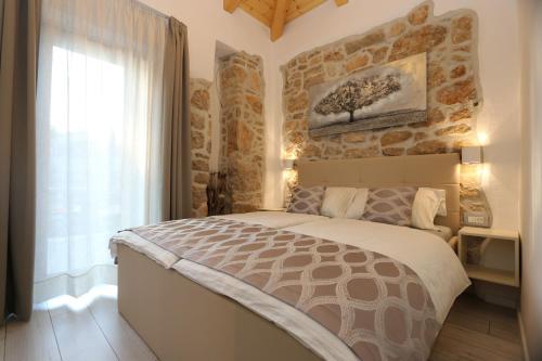 Postel nebo postele na pokoji v ubytování House Anika