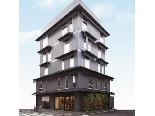 a rendering of a tall building at Kyoto Gion U-BELL Hotel in Kyoto