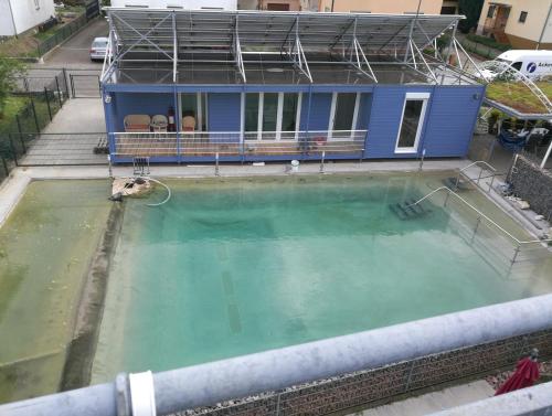 Swimming pool sa o malapit sa Ferienwohnungen Steinhof-Littmann