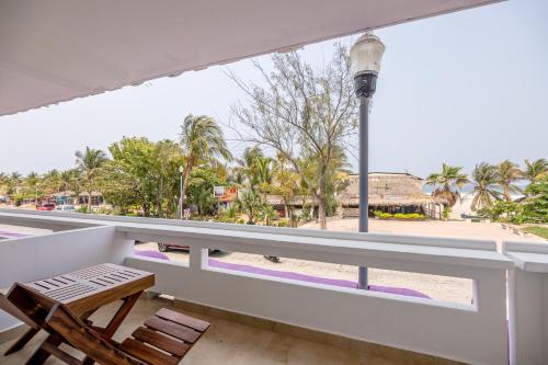 Балкон или терраса в Hotel Rockaway
