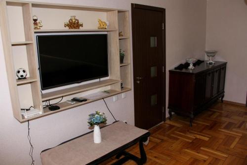 Kuchyň nebo kuchyňský kout v ubytování Prometheus Apartment