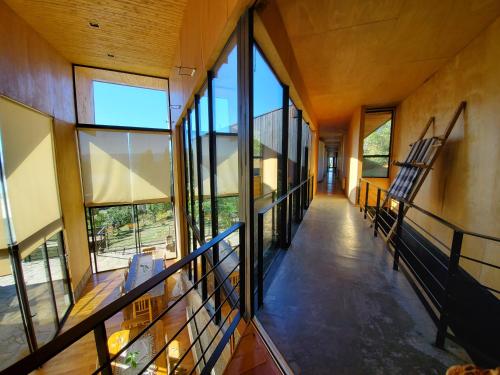 Un balcón o terraza de Hotel Casa Panguipulli