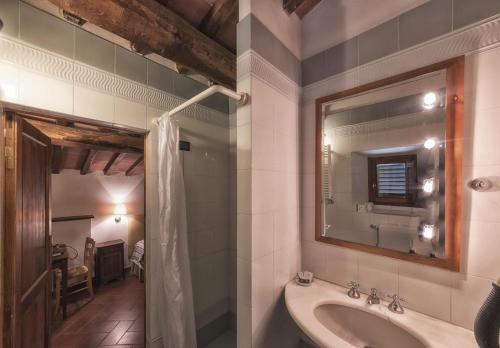 Kúpeľňa v ubytovaní Relais Santa Cristina