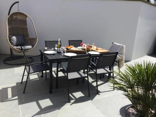 Χώρος καθιστικού στο Tinners Rest