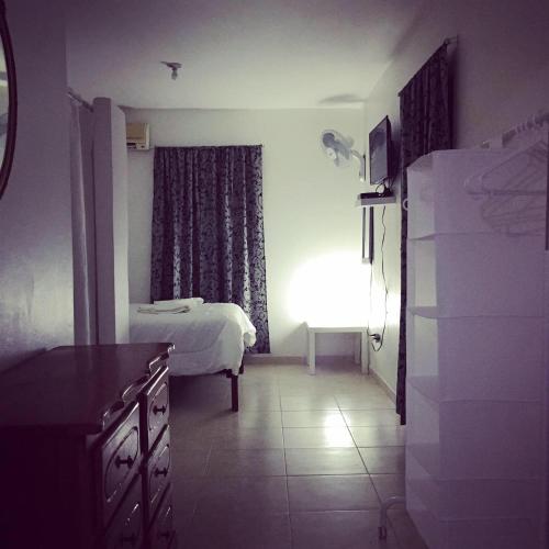 Postel nebo postele na pokoji v ubytování Hotel Sol Azul