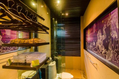 Koupelna v ubytování Kirikayan Boutique Resort - SHA Extra Plus