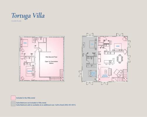 Dolphin Point Villasの見取り図または間取り図