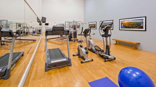 Palestra o centro fitness di Osage Creek Lodge