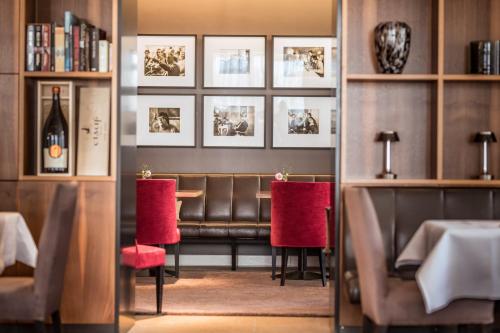 Χώρος καθιστικού στο Romantik Hotel Kleber Post
