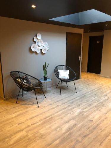 Ruang duduk di Home Place Apartments - Langon Sauternes