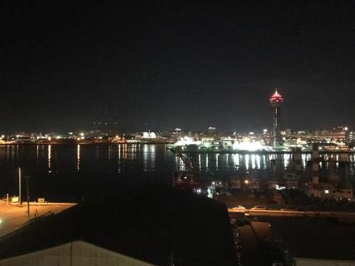 Nespecifikovaný výhled na destinaci Fukuoka nebo výhled na město při pohledu z hotelu