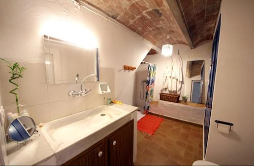 Kylpyhuone majoituspaikassa Ca la Teia