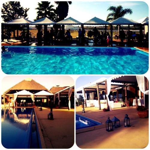 Bazén v ubytování Pueblo Chico Agroturismo Hotel nebo v jeho okolí