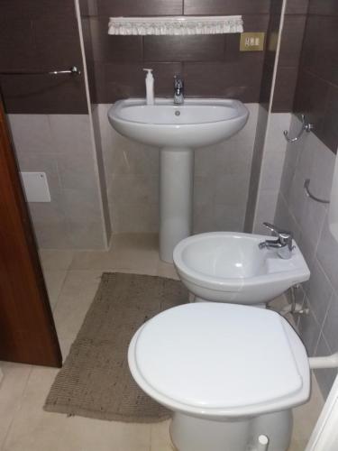 Ένα μπάνιο στο B&B Villa Pegaso