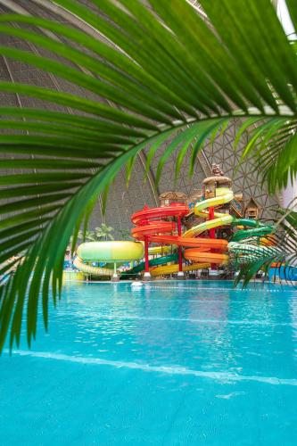 Bassein majutusasutuses Tropical Islands Campingplatz või selle lähedal