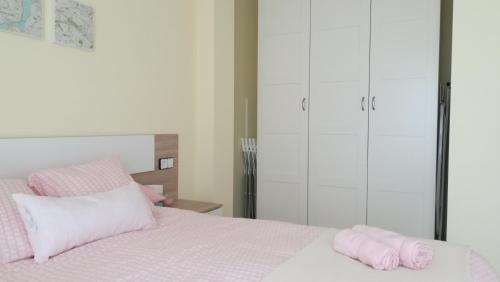 Katil atau katil-katil dalam bilik di L´apartament de la Iaia
