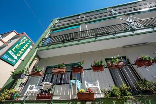 Μπαλκόνι ή βεράντα στο Hotel Tirreno