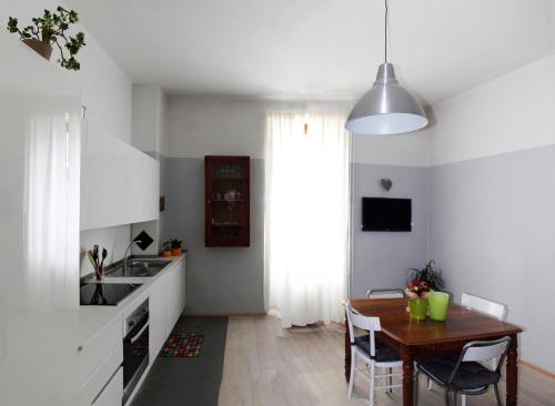 Η κουζίνα ή μικρή κουζίνα στο Plose Apartment