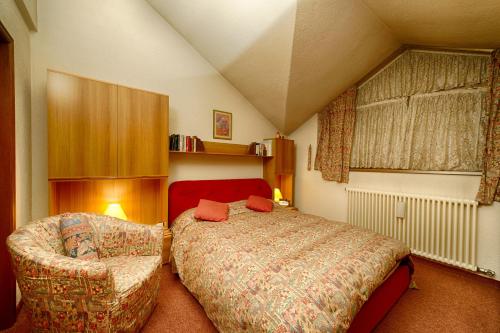 Postel nebo postele na pokoji v ubytování Hotel Europa