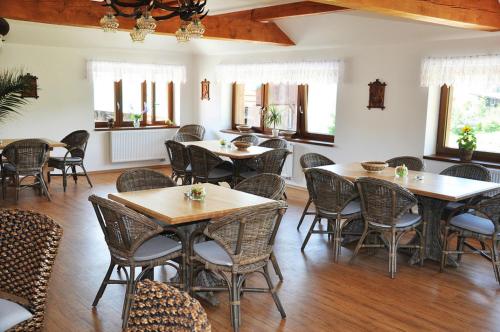 Restaurace v ubytování Ekofarma Horní Chrášťany