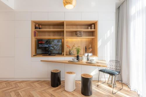 Cucina o angolo cottura di Chandakos 8 Design Apts