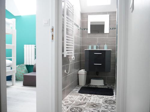 A bathroom at Casa Maya