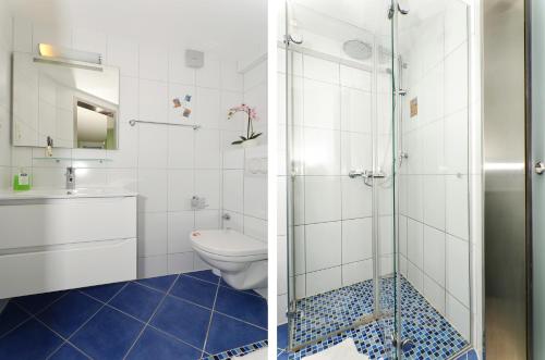 Bilik mandi di Apartments Tomislav