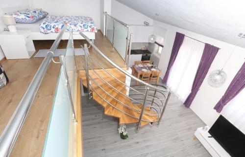Η κουζίνα ή μικρή κουζίνα στο Apartman Kristian