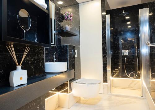 Koupelna v ubytování Luxury Apartment Mr. Perfect