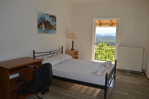 Postel nebo postele na pokoji v ubytování Sea View apartment