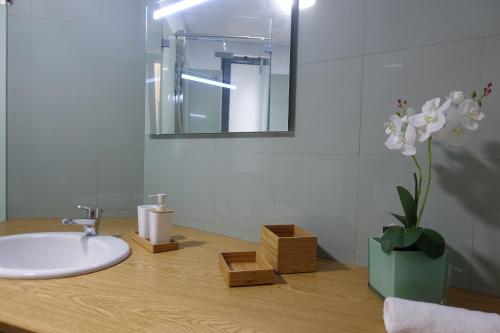 Ett badrum på EM-Charming Apartment