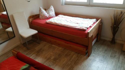 Ένα ή περισσότερα κρεβάτια σε δωμάτιο στο Apartment Sylvia