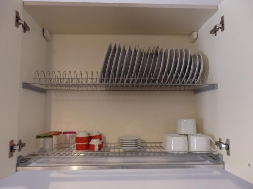 Una cocina o cocineta en Residence Casprini da Omero