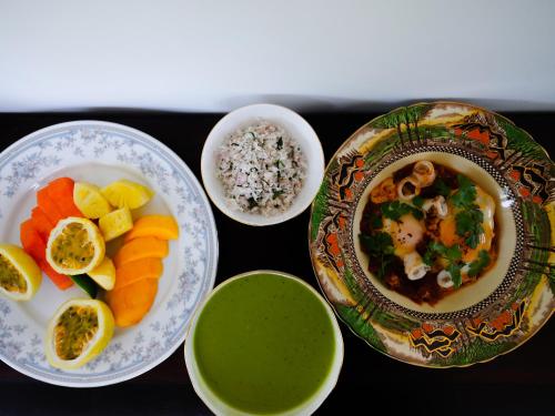 Comida en la villa o alrededores