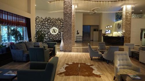 Χώρος καθιστικού στο Asrin Park Hotel & Spa Convention Center