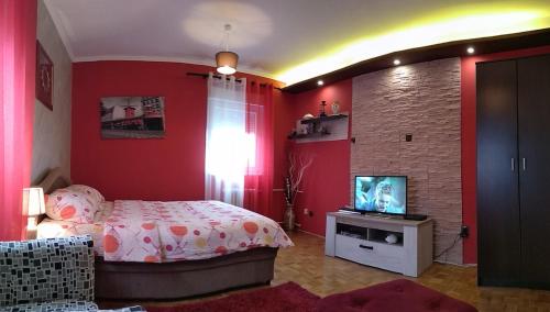 Voodi või voodid majutusasutuse Two Rivers Apartment toas