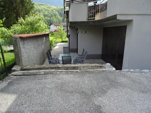 Vue générale sur la montagne ou vue sur la montagne depuis l'appartement