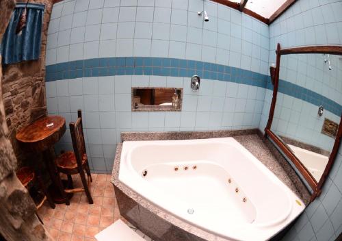 Bilik mandi di Hotel Pousada Mata Nativa