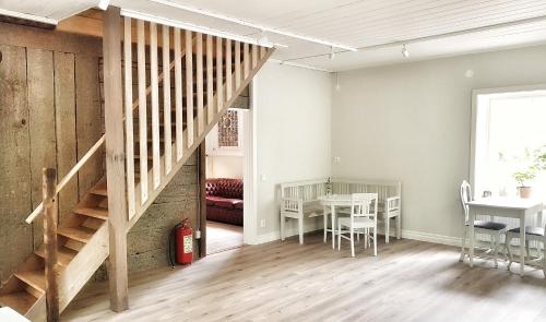 Posezení v ubytování Lundsbrunn B&B