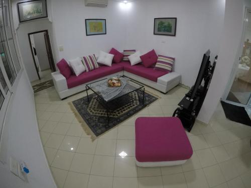 Χώρος καθιστικού στο Villa Curubis Korba