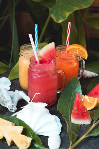Minuman di Soultribe Beach Retreat