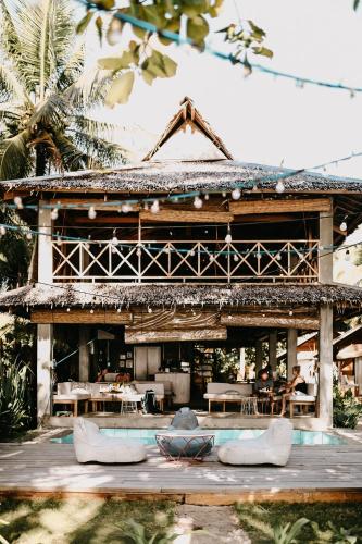 Balkoni atau teres di Soultribe Beach Retreat