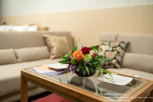 Un lugar para sentarse en Stay SAKURA Kyoto Gyoen East