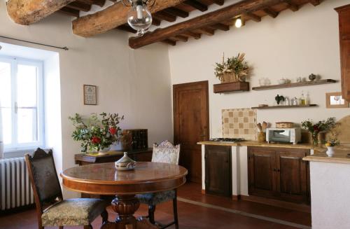 Кухня или мини-кухня в B&B Il Molinello
